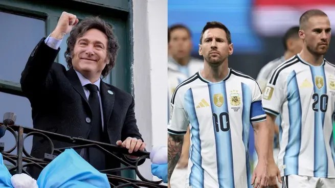 Milei celebró la clasificación de la Selección y pidió no mezclar el fútbol con la disputa por&nbsp;Malvinas