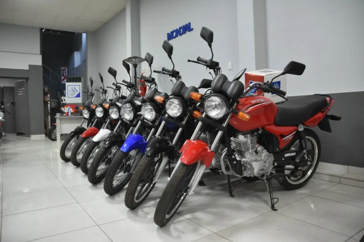 El patentamiento de motos creció 34,2% interanual en agosto